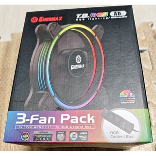 Enermax 安耐美 T.B.RGB AD ARGB 12公分風扇三顆裝