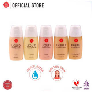 Viva Foundation 30Ml (Alas Bedak Cair) Original BPOM