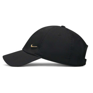 NIKE 帽子 運動帽 棒球帽 遮陽帽 CLUB CAP U CB MTSWSH L 黑金 FB5372011