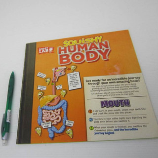「二手書」Smart lab squishy human Amazing body 英文讀本 平裝 人體大發現