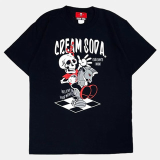 日本 PINK DRAGON - CREAM SODA KNIGHT 西洋棋 骷髏 T-Shirt