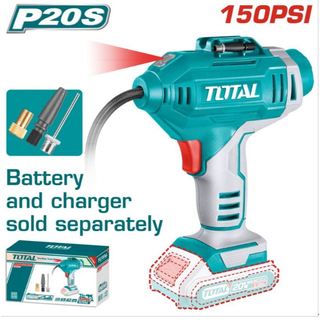 TOTAL 20V 鋰電打氣機 空壓機 TACLI2018