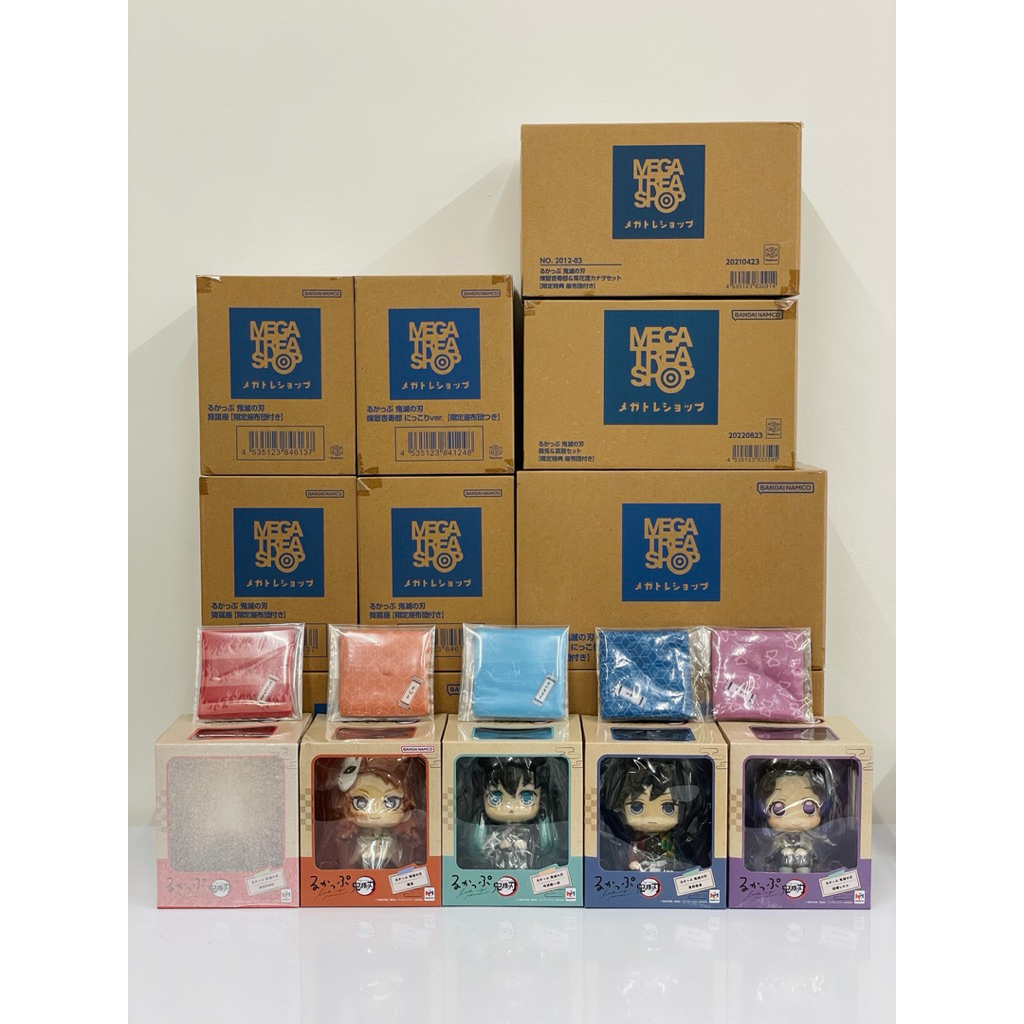【鬼滅之刃】代理版Megahouse LOOK UP 含特典坐墊 時透無一郎 富岡義勇 蝴蝶忍 煉獄杏壽郎 猗窩座 童磨