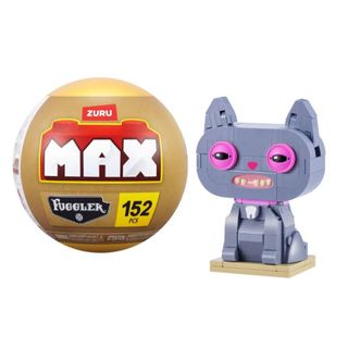 MAX積木膠囊-Fuggler牙齒怪 喵星人-灰