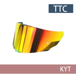 [嘉義安全帽] KYT TT-COURSE TTC 全罩 多層膜紅 鏡片 (僅鏡片)