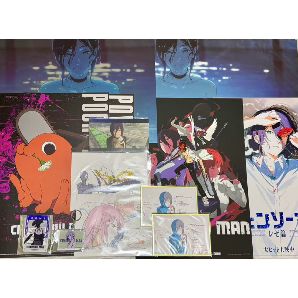 《保證正版》現貨 鏈鋸人 蕾潔篇 特典 週邊 吊飾 蕾潔 波奇塔 早川秋 瑪奇瑪 天使 帕瓦 電次 電影 秋 蕾潔之花