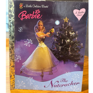 古繪本 芭比 Barbie 胡桃鉗 Nutcracker 金邊書 絕版繪本 英文繪本 故事書 童書