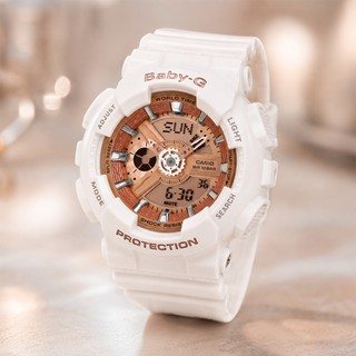 【WANgT】CASIO 卡西歐 BABY-G BA-110-7A1 世界時間計時 雙顯運動錶 石英錶 手錶