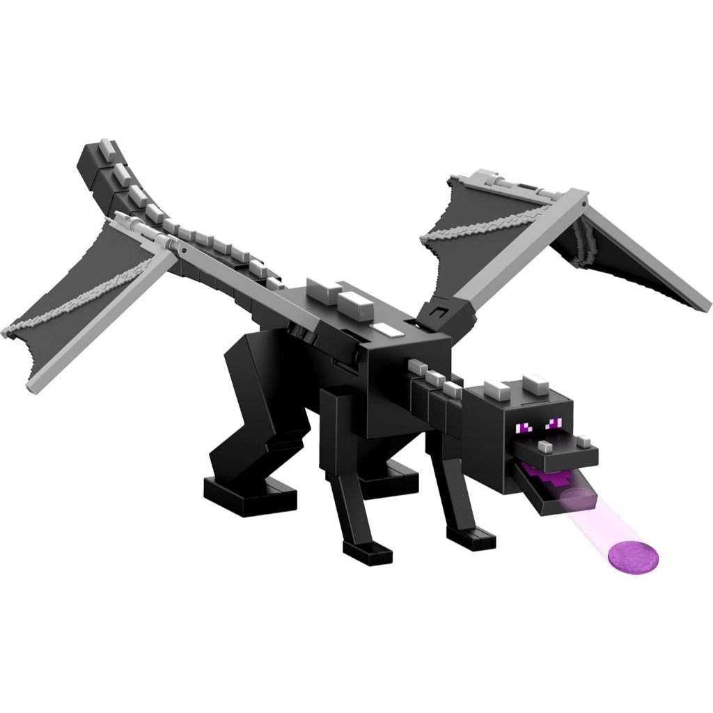 MINECRAFT 創世神 - 麥塊系列-終界龍 龍息攻擊功能公仔