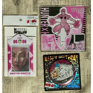 現貨//hunter X hunter 獵人/ JUMPSHOP/ 西索 2026 生日徽章 生日立牌 卡片夾