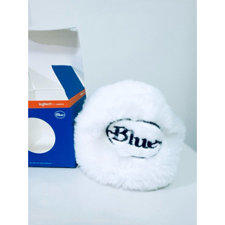 Blue BIG FUR 原廠雪球麥克風專用防風棉 麥克風套 防風套 防噴套 毛套 Snowball ICE