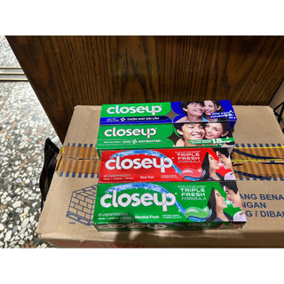 越南🇻🇳CLOSE UP EVER FRESH GEL TOOTHPASTE (RED HOT)牙膏 100g