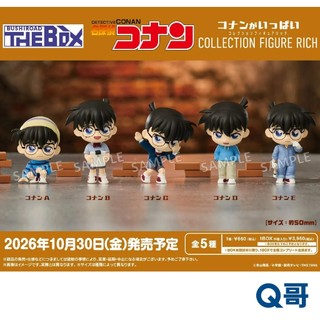 BUSHIROAD 武士道 名偵探柯南 各種柯南 RICH BOX版 單抽 盲盒 盒玩 盲抽 公仔 模型 柯南 Q哥