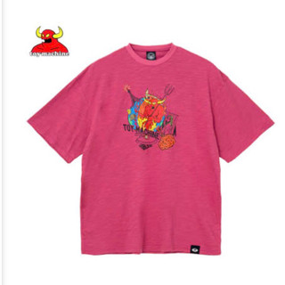 TOY MACHINE AC GLOBE SLUB YARN SS TEE日本潮流滑板 小惡魔 短袖T恤