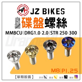 傑能 JZ 碟盤螺絲 STR250 螺絲 造型螺絲 304白鐵 適用 STR300 DRG MMBCU