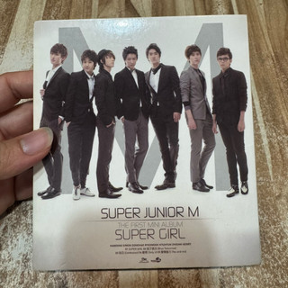 喃喃字旅二手CD《SUPER JUNIOR M-THE FIRST MINI ALBUM SUPER GIRL 》