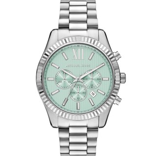 Michael Kors MK Lexington 都會三眼計時手錶 男錶-薄荷綠/44mm MK9264 開學季禮物