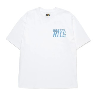 PRETTYNICE O.G. LOGO LENTICULAR PRINT TEE-WHITE