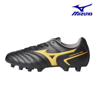 MIZUNO MONARCIDA NEO II SELECT Jr 兒童足球鞋 釘鞋 黑黃 P1GB232550
