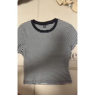 日本購入Uniqlo女條紋T Shirt