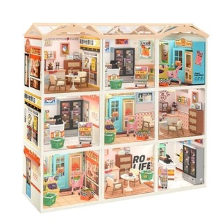 Rolife若來手作木質DIY小屋 DW超級世界配件~模型 隔日現貨