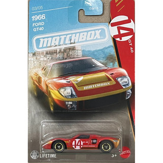Matchbox 火柴盒 復古賽車 福特 1966 FORD GT40