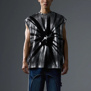 NEISH Fracture Silver-Twist Tank Top