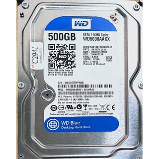 廉售 二手 WD 3.5吋硬碟 HDD 500G 500GB 傳統硬碟 7200轉 內接硬碟 WD5000AAKX