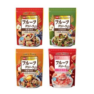 市場最低價【日清】水果穀物脆(宇治抹茶/豐盛果實/香甜草莓/楓糖果實)