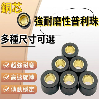 【台灣現貨+保固】機車傳動普利珠 耐磨工程尼龍滾珠 6 入 Gy6125/150 Sym M92 18x14mm