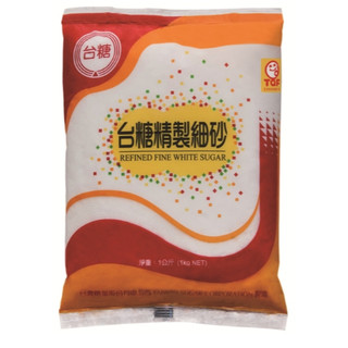 台糖精製細砂 台糖 精製細砂 細砂糖 白砂糖 白糖 1公斤 1kg