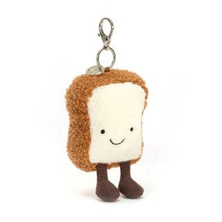 花生吐司吊飾 jELLYCAT 包包吊飾 鑰匙圈 海外代購 客製化刺繡服務