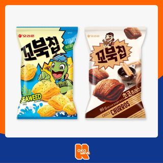 ORION 好麗友 烏龜玉米脆片 海苔／巧克力 80g 烏龜餅乾 現貨 韓國零食┃效期 2026-10-14┃