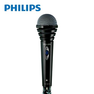 PHILIPS 動圈式 降噪 有線麥克風 保固 歡唱K歌用 全指向降噪有線麥克風 授課麥克風 3.5MM