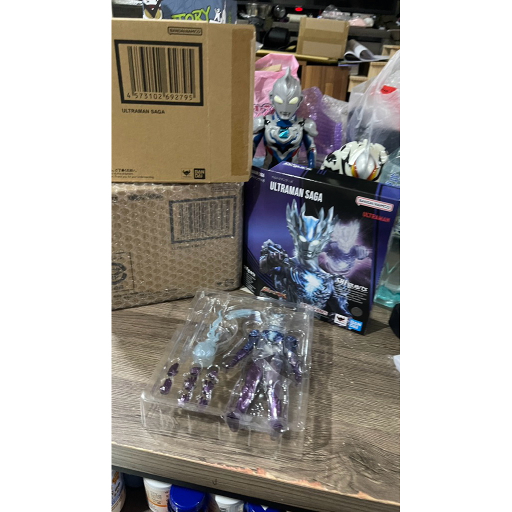 s.h.figuarts 超人力霸王 賽迦 SAGA 正版 BANDAI SHF 超人力霸王賽加賽迦非納克斯蓋亞迪卡賽羅