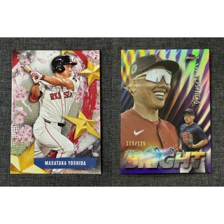 Masataka Yoshida 吉田正尚 紅襪隊 MLB球員卡 Bowman Topps