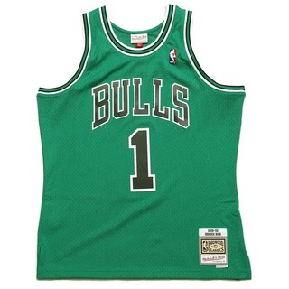 NBA 球迷版球衣 St. Patrick’s Derrick Rose 2008-09 公牛 綠 籃球衣