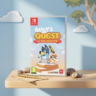 (現貨全新) NS SWITCH 妙妙犬布麗：取回黃金筆 中英日文歐版 Blueys Quest For The Gol
