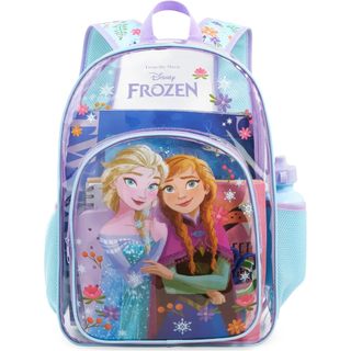 預購💜空運💜 美國專櫃 Get Trend 迪士尼冰雪奇緣，安娜 愛莎 elsa 公主背包 後背包 書包 包包 透明包