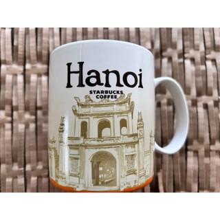 【全新/收藏出清】星巴克 Starbucks 越南河內城市杯 Hanoi 荷花馬克杯 16oz (絕版Icon系列)