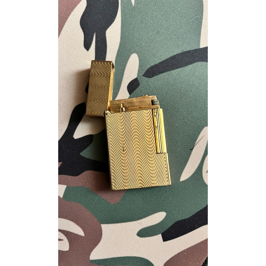 都彭 經典 S.T.Dupont k金 老件 老品 古董 打火機