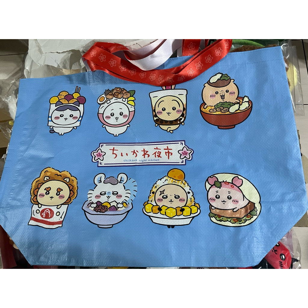 吉伊卡哇夜市小吃購物袋夜市吉伊卡哇台北展吉伊卡哇華山吉伊卡哇夜市台灣夜市吉伊卡哇購物袋吉伊卡哇周邊購物袋購物提袋