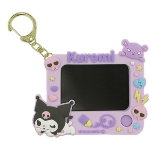 Sanrio 迷你繪畫板吊飾-庫洛米 Kuromi｜三麗鷗正版授權×迷你留言板×包包吊飾 4549479055389