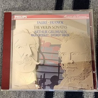 (企鵝三星帶花) Faure 小提琴奏鳴曲 葛洛米歐/Grumiaux 1995年 PMDC YN 德版 有IFPI