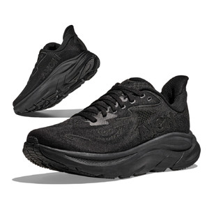 👟森鹿精品 【HOKA】男 Clifton 10 路跑鞋 黑 舒適 透氣 減震 休閒運動鞋