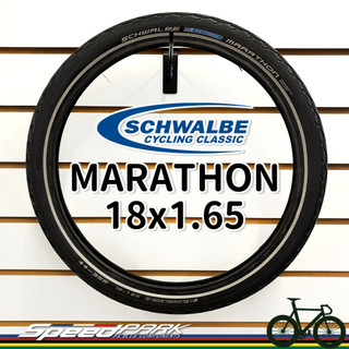 【速度公園】Schwalbe MARATHON 18x1.65 防刺外胎 雙層尼龍 BIRDY 44-355