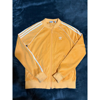 Adidas三葉草外套 黃色外套 夏天外套 多巴胺色系