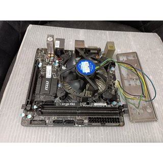 電腦雜貨店→微星H110I PRO ITX 主機板 1151腳位 二手良品 $2100