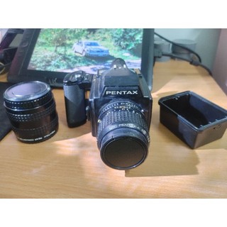 Pentax 645 中片幅底片相機 + Pentax 645 A 55mm f2.8 + Pentax 2x 加倍