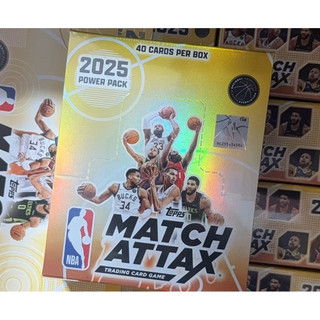 NBA 2025 MatchAttax topps卡盒